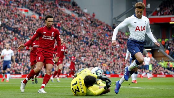 Liverpool - Tottenham 2-1: Firmino và Salah tỏa sáng trong chiến thắng may mắn ảnh 4