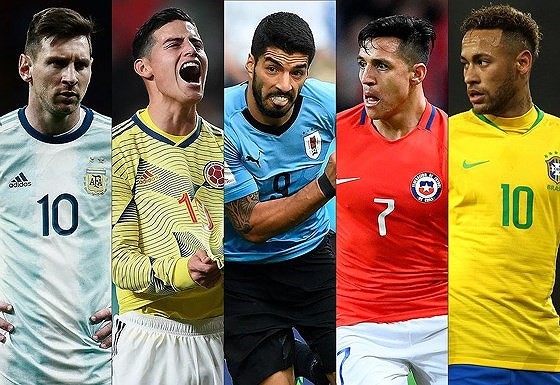 Lịch thi đấu bóng đá Copa America, vòng tứ kết: Brazil và Argentina ung dung qua ải (Mới cập nhật)
