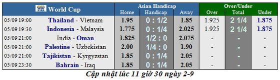 Lịch thi đấu Vòng loại World Cup 2022 ảnh 2