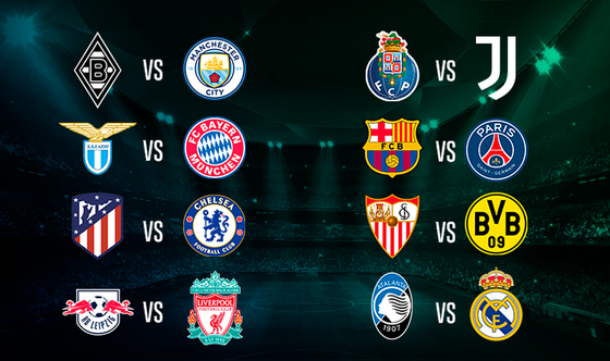 Bốc thăm vòng 1/8 Champions League: Barcelona đụng độ PSG, Atletico chạm trán Chelsea ảnh 1 Bốc thăm vòng 1/8 Champions League: Barcelona đụng độ PSG, Atletico chạm trán Chelsea ảnh 1