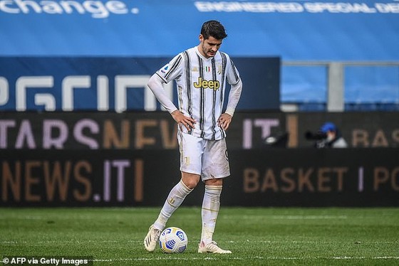 Alvaro Morata tiếp tục gây thất vọng