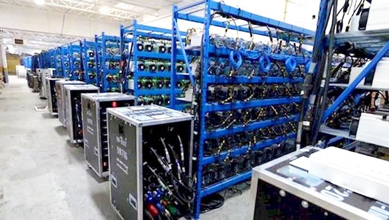 Hệ thống máy đào bitcoin tại Iran 
