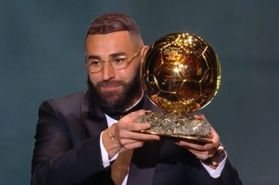 Karim Benzema và Alexia Putellas nhận Quả bóng vàng 2022 ảnh 1