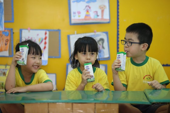 Chương trình sữa học đường đã và đang được triển khai tại nhiều tỉnh thành phố trên cả nước