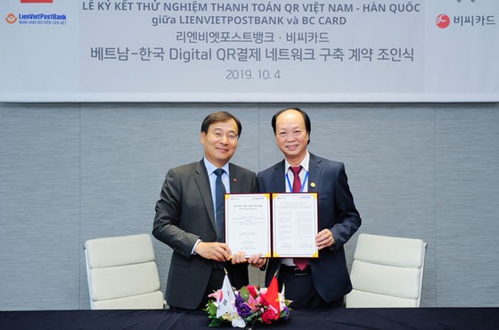 LienVietPostBank và BC Card (Hàn Quốc) ký kết thỏa thuận hợp tác