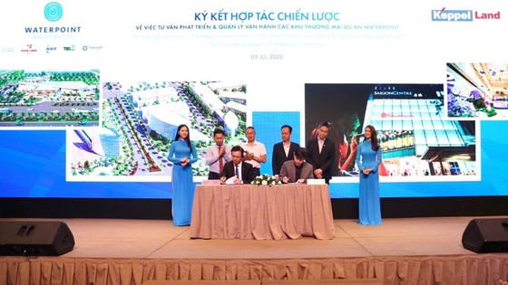 Nam Long ký kết chiến lược Keppel Land phát triển quỹ đất thương mại Waterpoint