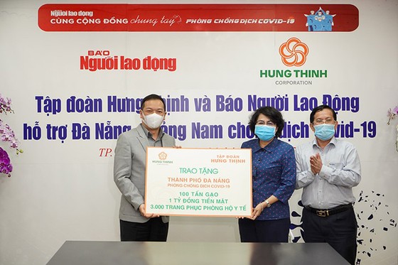 Hưng Thịnh tiếp sức Đà Nẵng và Quảng Nam phòng chống dịch Covid-19 ảnh 1