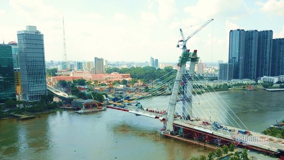 Cầu Thủ Thiêm 2 hoàn thành trước quý 2-2022