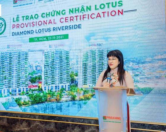 Diamond Lotus Riverside được trao chứng nhận Lotus Provisional Certification ảnh 1 Diamond Lotus Riverside được trao chứng nhận Lotus Provisional Certification ảnh 1
