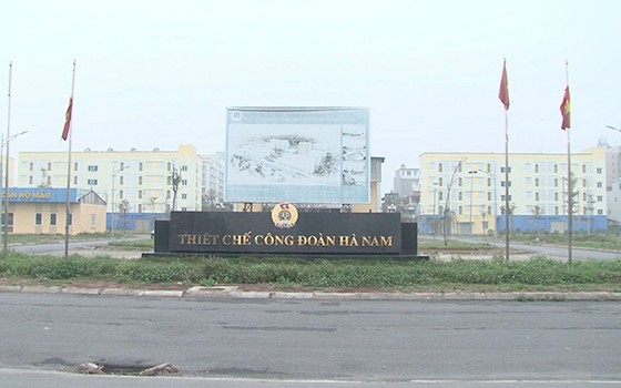 Tỉnh Hà Nam là địa phương đầu tiên trong cả nước đưa dự án thiết chế công đoàn với 244 căn hộ tại KCN Đồng Văn 2 vào sử dụng - Ảnh: VGP/Toàn Thắng