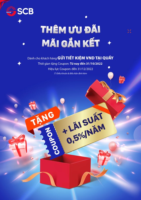 SCB tặng coupon lãi suất 0,5%/năm cho khách hàng gửi tiền ảnh 1