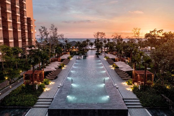 Villa có bể bơi riêng sang trọng của khu nghỉ dưỡng Crowne Plaza Phu Quoc Starbay