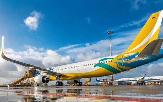 Chuyến bay 5J745 của hãng hàng không Cebu Pacific (Philippines) từ Hà Nội đi Manila phải hạ cánh xuống Tân Sơn Nhất/ Ảnh: Báo Giao thông