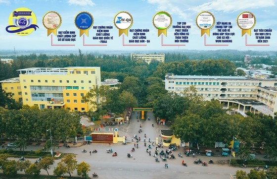 Trường đại học Trà Vinh không ngừng phát triển
