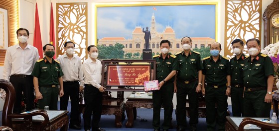 TP Thủ Đức tri ân lực lượng vũ trang hỗ trợ phòng chống dịch Covid-19 ảnh 3