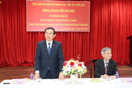 TPHCM và tỉnh Savannakhet ký kết Bản ghi nhớ hợp tác giai đoạn 2022-2025 ảnh 8