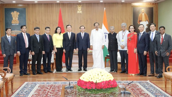 Bí thư Thành ủy TPHCM Nguyễn Văn Nên gặp Phó Tổng thống Cộng hòa Ấn Độ ảnh 4