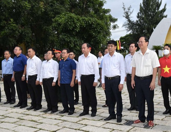 Thêm cây bàng vuông ở Trường Sa đến với huyện Cần Giờ ảnh 1