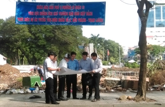 Quận 10 bàn giao mặt bằng Dự án xây dựng tuyến tàu điện ngầm số 2 ảnh 1