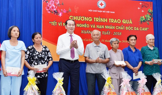 Chủ tịch nước Trần Đại Quang dâng hương tại Đền tưởng niệm liệt sĩ Bến Dược ảnh 3