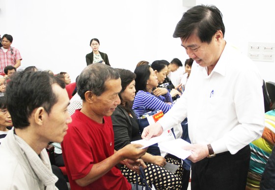 Bí thư Thành ủy TPHCM Nguyễn Thiện Nhân thăm, chúc Tết nguyên Thủ tướng Nguyễn Tấn Dũng ảnh 5
