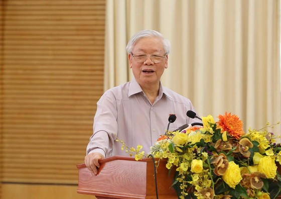 Tiếp xúc cử tri Hà Nội, Tổng bí thư, Chủ tịch nước Nguyễn Phú Trọng: “Lãnh đạo phải bản lĩnh, có phương pháp và đặc biệt là phải đoàn kết“ ảnh 3 Tiếp xúc cử tri Hà Nội, Tổng bí thư, Chủ tịch nước Nguyễn Phú Trọng: “Lãnh đạo phải bản lĩnh, có phương pháp và đặc biệt là phải đoàn kết“ ảnh 3