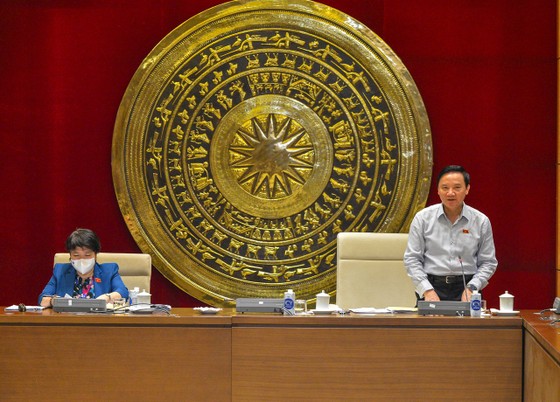 Phó Chủ tịch Quốc hội Nguyễn Khắc Định chủ trì phiên họp