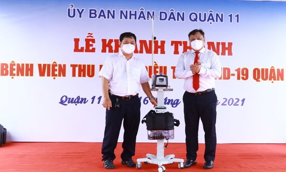 Quận 11 khánh thành Bệnh viện thu dung, điều trị Covid-19 quy mô 900 giường ảnh 2