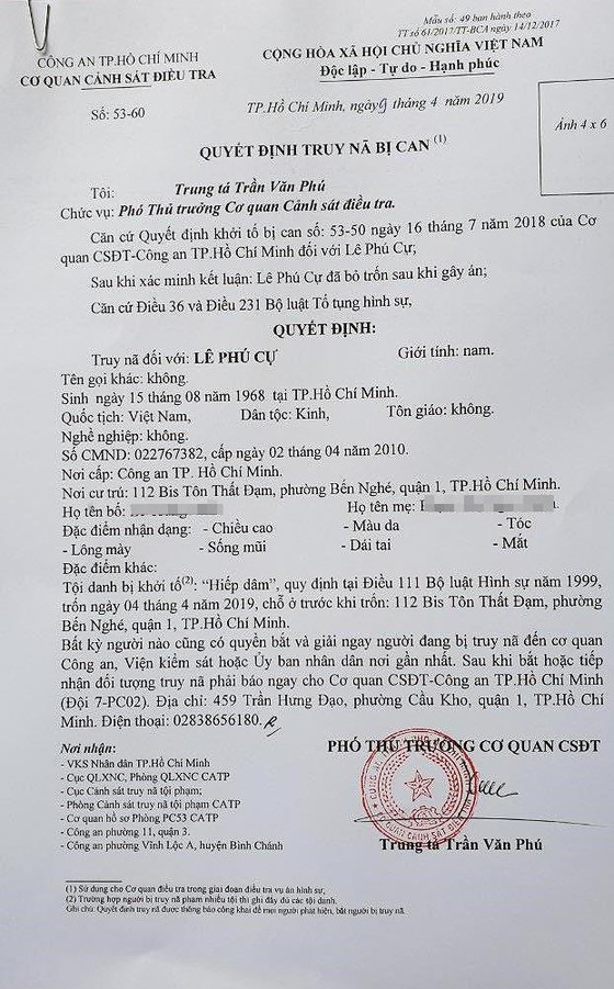 Truy nã anh rể hờ hiếp dâm du học sinh Mỹ ảnh 1