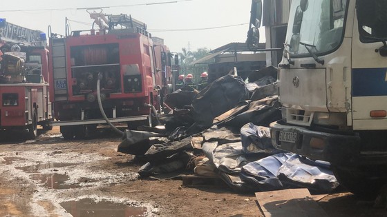 Cháy bãi phế liệu tại phường Long Thạnh Mỹ, TP Thủ Đức ảnh 1 Cháy bãi phế liệu tại phường Long Thạnh Mỹ, TP Thủ Đức ảnh 1