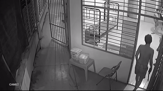 Hình ảnh vụ việc cắt từ clip