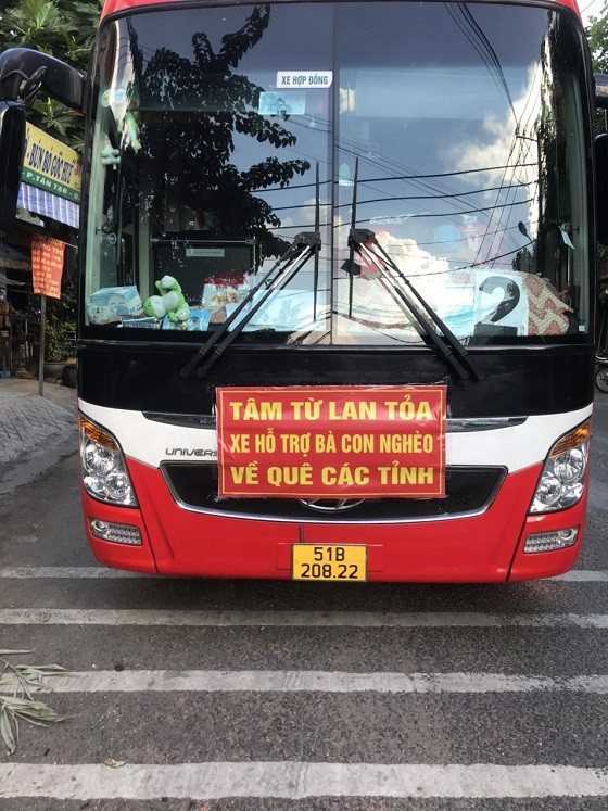 Cảnh báo phương thức đưa người từ TPHCM về quê trái phép ảnh 1