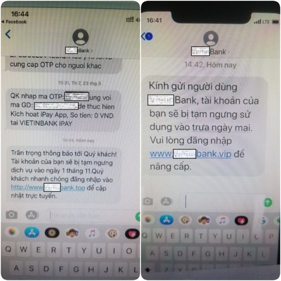 Mất hàng trăm triệu đồng vì nhấn vào link “lạ” ảnh 3 Mất hàng trăm triệu đồng vì nhấn vào link “lạ” ảnh 3