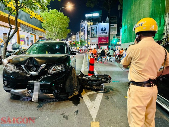 Công an có mặt tại hiện trường