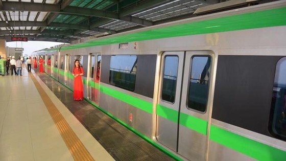 Bắt đầu vận hành thử đoàn tàu đường sắt đô thị Cát Linh- Hà Đông ảnh 1
