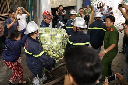 Khởi tố vụ cháy làm 8 người chết ở xưởng sản xuất thùng rác