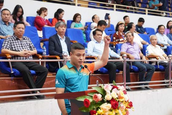 Hơn 200 nhà báo tranh tài ở giải bóng bàn cúp Hội Nhà báo Việt Nam 2022 ảnh 3