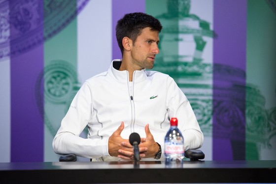 Lần cuối cùng Djokovic hiện diện trên sân đấu là ở Wimbledon