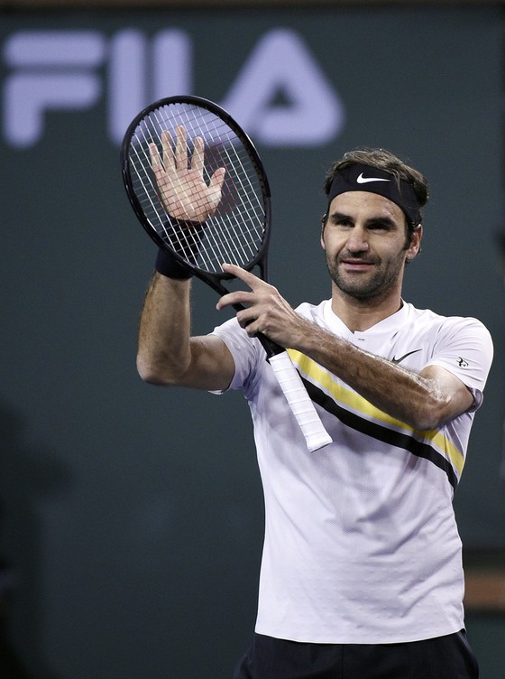 Indian Wells 2018: Thắng trận thứ 16 liên tiếp, Federer giữ ngôi Nhà vua ảnh 1 Indian Wells 2018: Thắng trận thứ 16 liên tiếp, Federer giữ ngôi Nhà vua ảnh 1