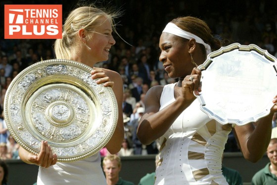 Sharapova và Serena ở Wimbledon