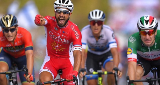 Nacer Bouhanni, một người Pháp khác đã ghi dấu ấn ở Vuelta 2018
