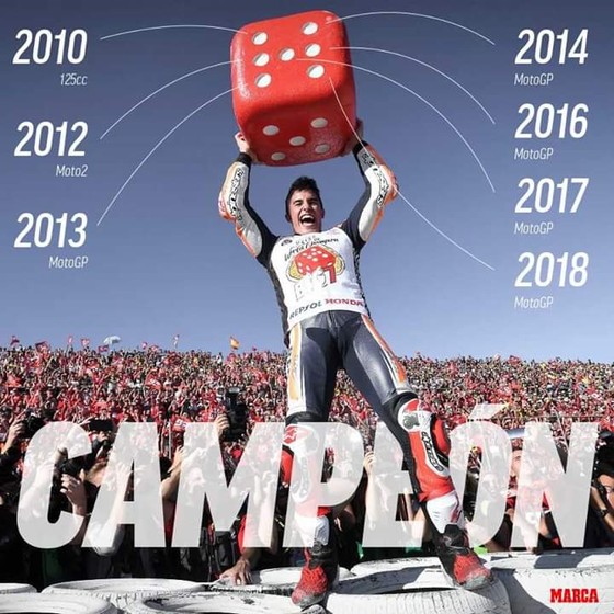 Đua xe mô tô: Dovizioso đo đường, còn Marquez lại… “đo size” cúp vô địch ảnh 6 Đua xe mô tô: Dovizioso đo đường, còn Marquez lại… “đo size” cúp vô địch ảnh 6