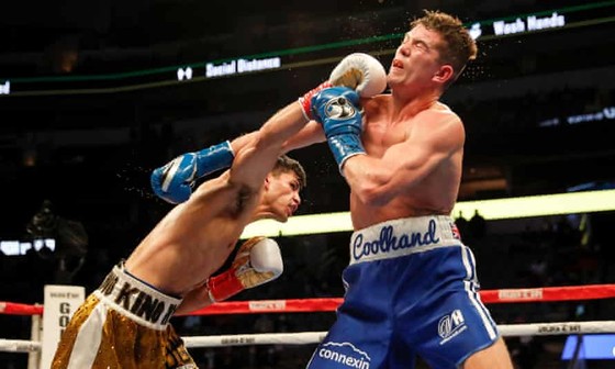 “Tia chớp” Ryan Garcia: Đấm gục Campbell bằng “tuyệt chiêu” body-shot của Canelo, thắng trận KO đầu tiên năm 2021 ảnh 1 “Tia chớp” Ryan Garcia: Đấm gục Campbell bằng “tuyệt chiêu” body-shot của Canelo, thắng trận KO đầu tiên năm 2021 ảnh 1