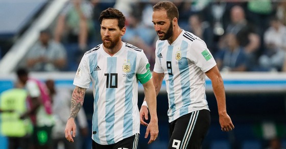 Higuain và Messi