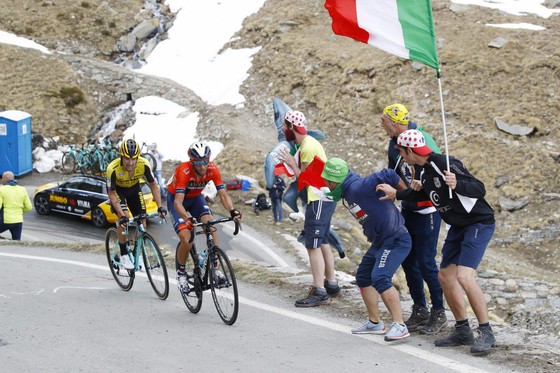 Giro d’Italia: Bị Roglic “kèm chặt”, Nibali nổi cáu ảnh 1