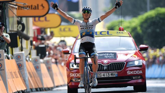 Trentin giành chiến thắng thứ 3 ở Tour de France
