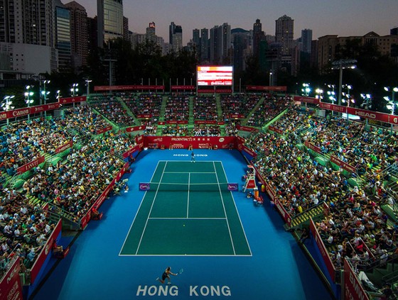 Một trận đấu ở Hong Kong Open