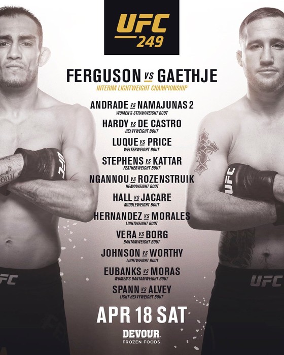 UFC 249: Gaethje thay thế Khabib, đại chiến Ferguson, nhưng đấu ở đâu vẫn… chưa rõ ảnh 1