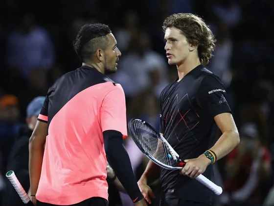 “Gã tiểu tử ngổ ngáo” Nick Kyrgios: Đôi co với Thiem quanh vụ của Zverev và Djokovic, rồi cùng Zverev bỏ… giải đấu ở Đức ảnh 3