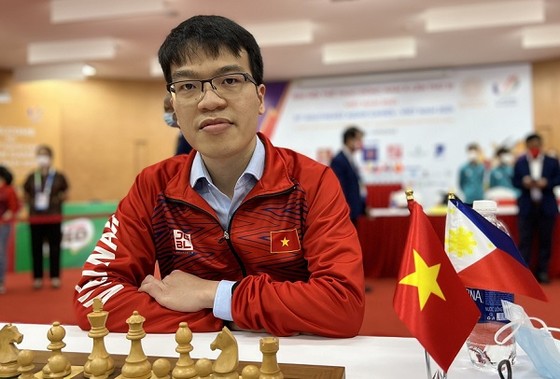 Đại kiện tướng Lê Quang Liêm đã có mặt trở lại ở bảng xếp hạng cờ tiêu chuẩn của FIDE. Ảnh: KHOA TRẦN